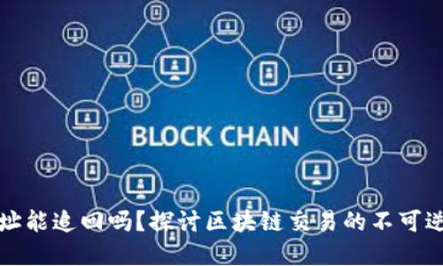 TP钱包转错地址能追回吗？探讨区块链交易的不可逆性与解决方案